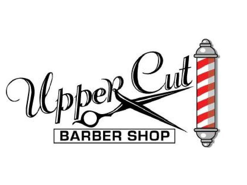 uppercut scissor logo from The Uppercut Barber Shop in Saint Petersburg